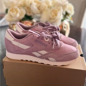 New in Box - size 8.5 Reebok Women's Sneakers infused lilac/pale pink